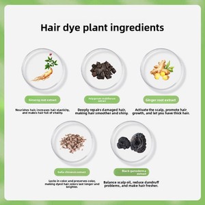 Tinta per <span class=keywords><strong>Capelli</strong></span> Jiaying Premium a Base Vegetale Semi-Permanente al Tè Nero, Senza Ammoniaca, Non Danneggiante, 6-8 Livelli, Per Tutti i Tipi di <span class=keywords><strong>Capelli</strong></span> - Product Image 3