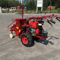 Mini moissonneuse-batteuse montée sur tracteur pour maïs doux, machine à décortiquer le maïs