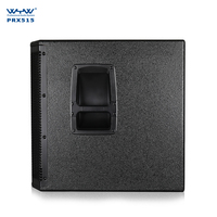 Subwoofer actif professionnel de classe D de 15 pouces pour scène