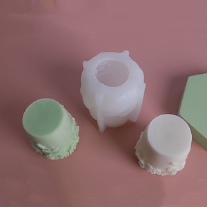 Toptan yeni Rattan çiçek kokulu mum silikon kalıp DIY asılı Rattan çiçek ev dekorasyon reçine mum kalıp - Product Image 4