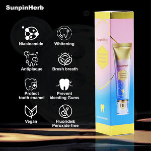 Dentifrice blanchissant bio sans fluorure, probiotiques, anti-caries, nettoyage en profondeur portable pour les soins quotidiens des dents, anti-plaque - Product Image 2