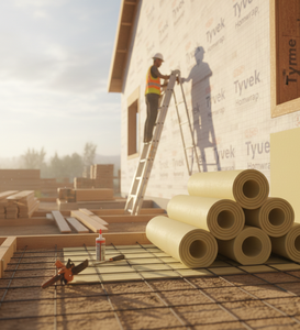 Barrière anti-vapeur de qualité professionnelle assurant une protection maximale contre l'humidité, améliorant la durabilité, la qualité de l'air et l'ensemble de la structure du bâtiment. - Product Image 4