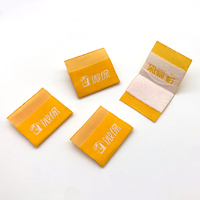 Harga pabrik disesuaikan Pusat dilipat kecil tenun Label seragam label littler tenun tag untuk Dompet