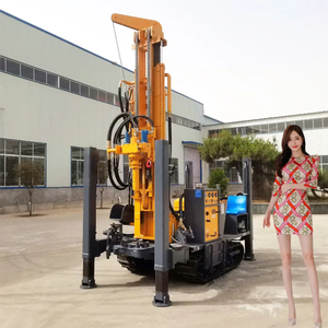 แท่นขุดเจาะหลุมเจาะบ่อน้ำ100เมตรแท่นขุดเจาะน้ำมันหินแกนกลางการทำเหมืองบ่อน้ำ - Product Image 3