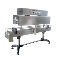Machine de thermoscellage automatique BSS-1538C pour bouchons et cols de bouteilles en verre, tunnel de rétraction thermique