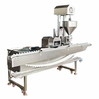 Machine à couper le pain et injecteur de beurre, machine à trancher les pâtisseries et à garnir de confiture