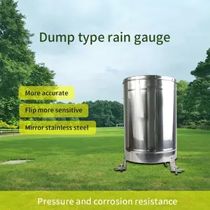नील टिपिंग बाल्टी बारिश गेज आर्डुनो संगत पल्स वर्षा मीटर वर्षा सेंसर उच्च सटीकता 0.1 मिमी - Product Image 3
