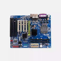 Placa Base Industrial Intel 845GL North Bridge, Doble 3 ISA+4 Ranuras PCI, 6 Puertos COM, Nueva para Actualización de Equipos Antiguos