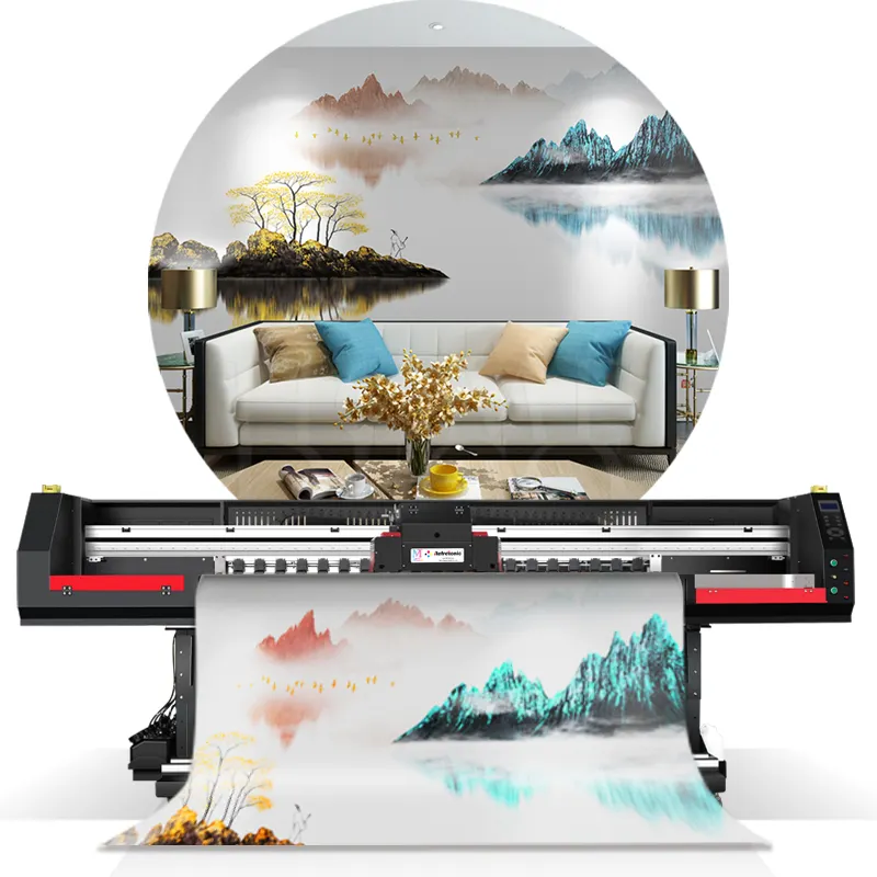 Built For Versatility MT Inkjet UV Leather Printer Machine Digital Uv Printer For Leather Wallpaper Soft Film Foil