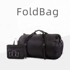 Wholesale Fashion Foldable <b>Bags</b> Women <b>Mens</b> <b>Travel</b> Duffel <b>Bag</b> 230D Polyester Duffle <b>Bag</b> with Custom logo - Product Image 3
