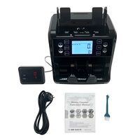 UVMGIR Machine à compter l'argent billet de banque compteur d'argent faux détecteur de facture pour magasin de banque supermarché pour GHS JOD JPY MXN AED