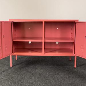 Ensemble moderne de <span class=keywords><strong>meuble</strong></span> <span class=keywords><strong>TV</strong></span> et table basse en métal, <span class=keywords><strong>meuble</strong></span> de rangement bas pour salon et chambre avec armoire latérale pour appartement - Product Image 5