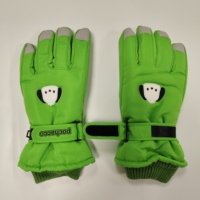 Gants de ski d'hiver unisexes imperméables à cinq couches épaisses pour le snowboard