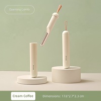 Nouvelle Brosse à Poils 3-en-1 Écologique de Luxe Moderne pour Chiens et Chats – Peigne à Dents Fines et Brosse Démêlante pour Éliminer les Poils Sols