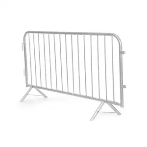 Gute Qualität Crowd Control Barrier/Stahl verkehrs barriere aus verzinktem Stahl