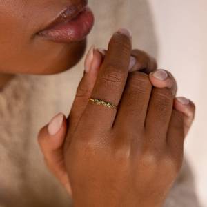 Venta directa de fábrica superventas de alta calidad. 925 plateado con oro y conjunto con circonita. Anillo de compromiso para mujer. - Product Image 6