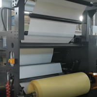 Machine de laminage et de revêtement automatique à colle thermofusible pour étiquettes chromo, étiquettes mates et étiquettes d'expédition logistique