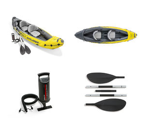 <span class=keywords><strong>Intex</strong></span> 68307 Barcos, Bote de Remo K2, <span class=keywords><strong>Kayak</strong></span> <span class=keywords><strong>Inflable</strong></span> para 2 Personas, <span class=keywords><strong>Kayak</strong></span> <span class=keywords><strong>Inflable</strong></span> con Pedales - Product Image 3