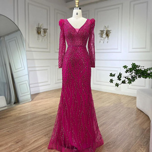 Buy In Bulk Hot Pink Evening Dress With Sleeve Elegant Pleated Ball Gown | Alibaba.com Buy In Bulk Hot Pink Evening Dress With Sleeve Elegant Pleated Ball Gown | Alibaba.com