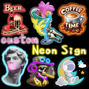 Personalizzabile stampa UV LED segno Logo personalizzato pubblicità al Neon segno di Business No MOQ Dropshipping produzione di insegna al Neon personalizzata - Product Image 6