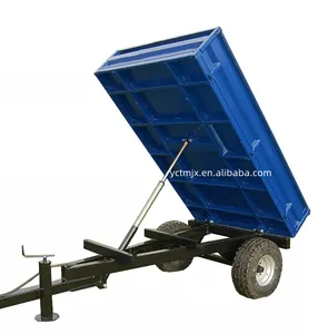 Best Selling Single Axle Farm Trailer Dump Trailer With Good Price