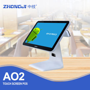 15,6 + 11,6 pulgadas impermeable POS restaurante máquina Bar pedido de alimentos y sistema de caja registradora para toma de pedidos y pago - Product Image 3