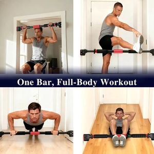 Equipo de Entrenamiento de Fuerza Ajustable para Dominadas, Barra de Dominadas para Marcos de Puerta, Ejercicio de la Parte Superior del Cuerpo - Product Image 4