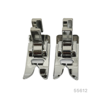 Pièces et accessoires pour machines à coudre de fabricant taïwanais, très demandés : Pied de point satiné à tige basse pour usage domestique, en fer, 1.5