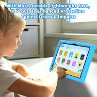 Tablette 4G pour enfants 10 pouces Android 16 6 Go 128 Go Bandes mondiales WiFi 8000 mAh Écran IPS pour l'apprentissage et le divertissement des enfants