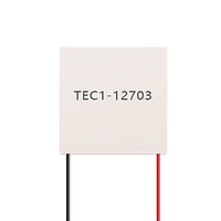 Module thermoélectrique Peltier ANLING TEC1-12703 30x30x3.5mm, plaque de refroidissement, déshumidificateur, thermostat, semi-conducteur