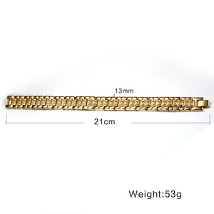 Unisex Paslanmaz Çelik Kuantum Skaler Enerji Bilekliği Negatif İyon EMF Koruması Kan Basıncı Dolaşımı Mıknatıs Terapisi - Product Image 1