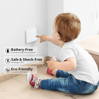 Interrupteur intelligent sans fil, pas de batterie nécessaire, disjoncteur cinétique, étanche IP65, bouton poussoir, module de télécommande RF 433 Hz