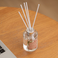 Diffuseur de parfum artisanal en rotin, décoration vintage, cadeau, sans flamme, pour la maison, la chambre, purification de l'air, huile essentielle, parfum d'ambiance