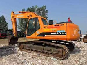 Prix bon marché d'usine original utilisé DOOSAN DH220lc-7 hydraulique Diesel excellente condition de fonctionnement de haute qualité à vendre - Product Image 2