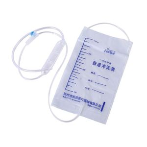 Matsuda Enema Bag 1000ml Disposable For Bowel Cleansing - Product Image 1