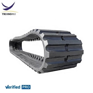 Service OEM/ODM Usine : Chenille en caoutchouc 650x110x88 pour chenille de transport Yanmar C80R et Morooka Carrier Cawler Dumper - Product Image 1