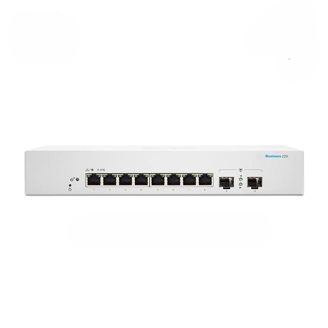 CBS220-8T-E-2G-CN 8-Port 20Gbps Ethernet Switch QoS SNMP VLAN Stackable Support Full-Duplex Half-Duplex Communication-in Stock