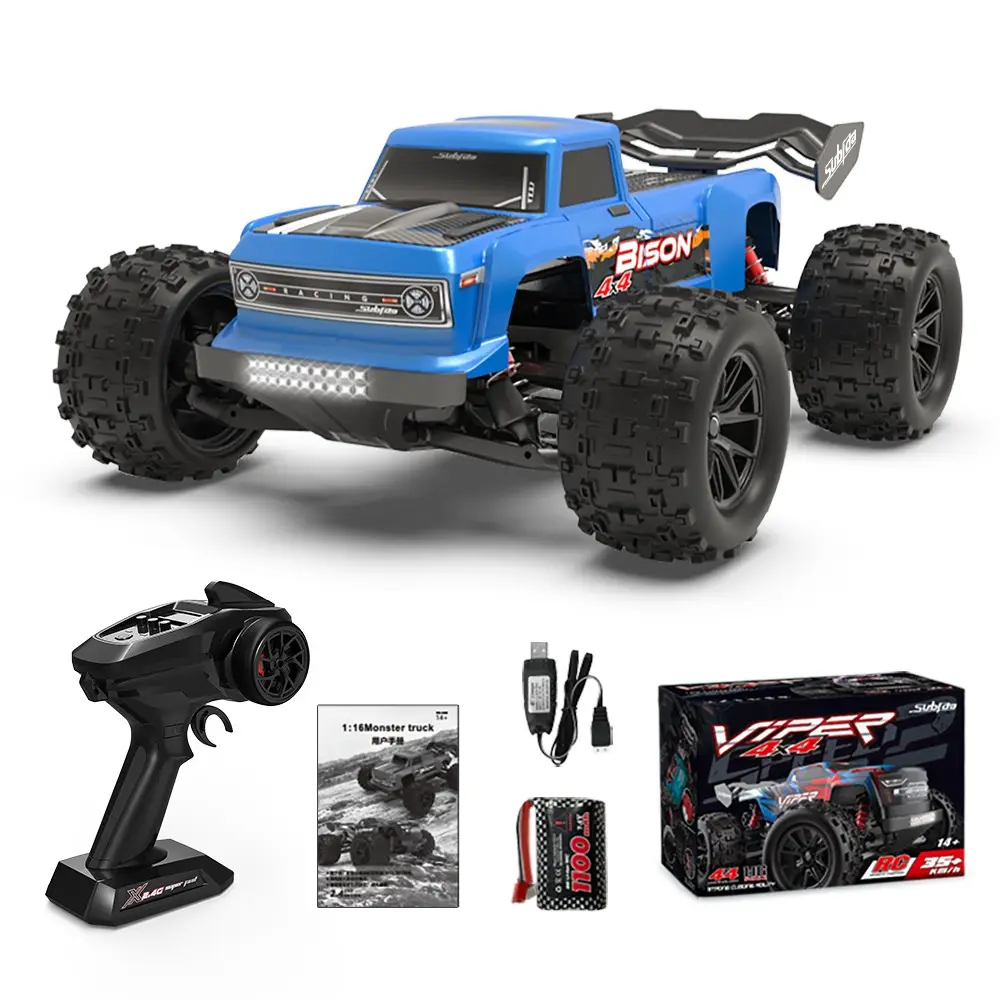Factory Direct 1:16 High-Speed Big Wheels Drift Rc Car 4wd 4x4 Off-Road Remote Control Car Monster Truck Radio Control Toys