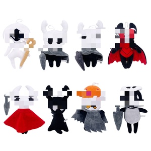 Peluche <span class=keywords><strong>Hollow</strong></span> <span class=keywords><strong>Knight</strong></span> di Tendenza: Bambole di Peluche del Cavaliere con Spada, Personaggio del Gioco - Product Image 2