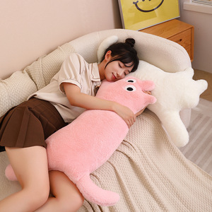 かわいい猫子猫ロングスロー枕プルシエ人形のおもちゃとクッション誕生日のためのJuguetes De Peluche Para Gatos - Product Image 5