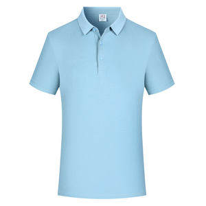 Polo Shirt Solid Color Short Sleeve Polyester Workwear Daily Wear Summer Clothing Anglia Gray Blue Navy Pink Black - Product Image 1