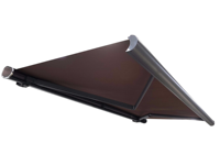 Auvent rétractable motorisé de luxe, imperméable, pour terrasse extérieure, auvent électrique, auvent en aluminium, parasol