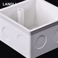 Boîte murale en pvc pour alimentation électrique, boîte à commutation, boîte de câbles