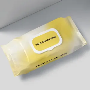 GTA Mylar-Beutel Wiederverschließbare Verpackungstasche Nachfüllbare EVA-Feuchttücher-Tasche - Product Image 3