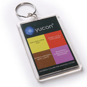 YYX Factory Supply Blank <strong>Acrylic</strong> <strong>Keychain</strong> for Photos Decoration Accessories Souvenir - Product Image 4