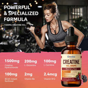 Gotas Líquidas de Creatina Personalizadas de Fábrica, OEM ODM, Marca Privada, Alta Solubilidad, Sin Hinchazón, Aumento de Masa Muscular, Nutrición Deportiva, Salud - Product Image 3