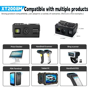 XT2008M QR-Code-Lesegerät USB-Mini-Barcode-Scanner modul OEM-Preis prüfer 2D-Barcode-Scanner