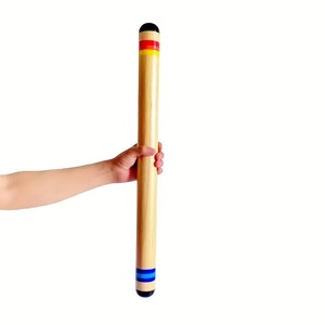 Simulador de Sonido de Lluvia de Madera Maciza de 60 cm, Instrumento Musical con Efecto de Sonido de Lluvia, Ayuda para Dormir y Meditación, Venta al Por Mayor - Product Image 1