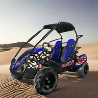 Nouveau kart à pédales à deux places CVT de 196 cm3, buggy des dunes