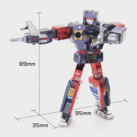 Cassette Tape Laserbeak Ravage Frenzy Rumble 3D Metal DIY Assemble Puzzle Laser Cut Jigsaw Building Toy Holiday Gift